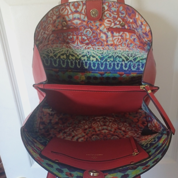 Red Nanette Lepore "Arabelle" Shoulder Purse - Picture 7 of 8